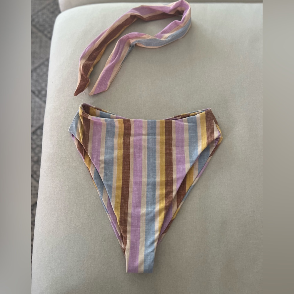 Montce swim bottom and matching headband